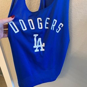 Pink LA Dodgers tank